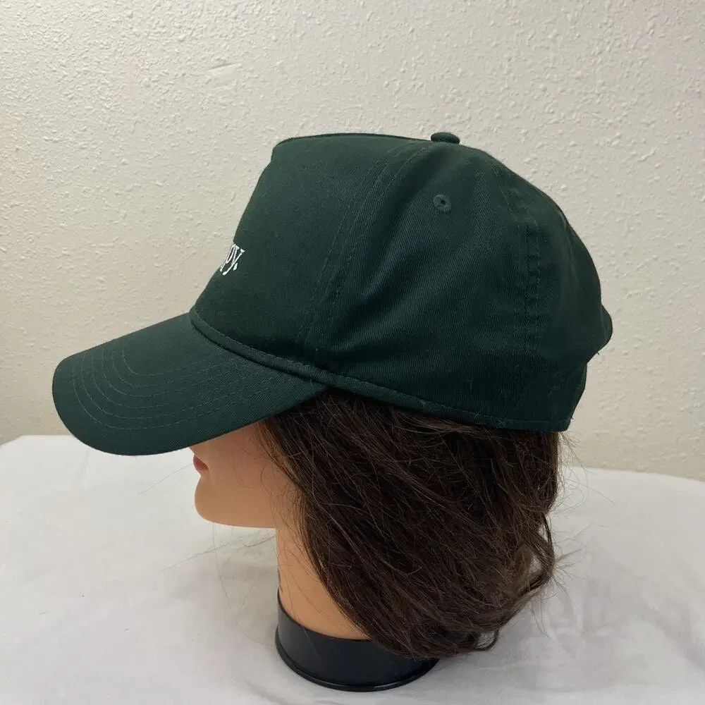 Madhappy Embroidered Logo Snapback Hat Unisex Adjustable Baseball Cap Green